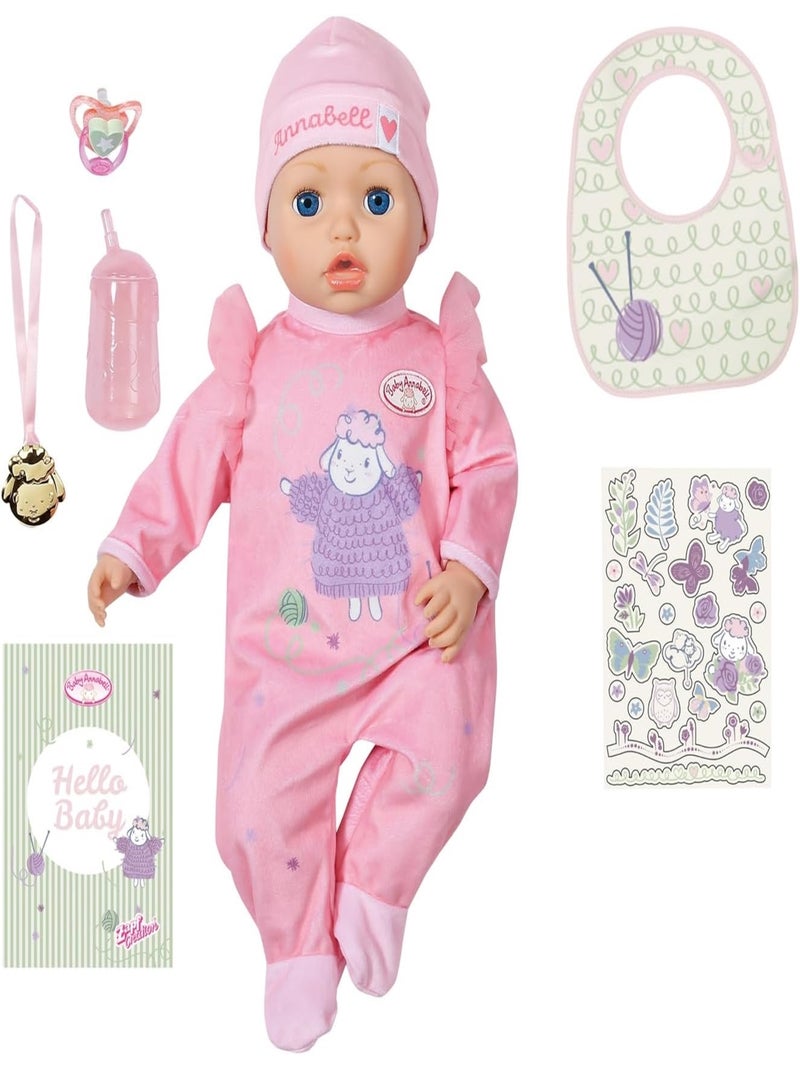 Baby Annabell - Interactive Annabell 43cm Rose - Kiabi