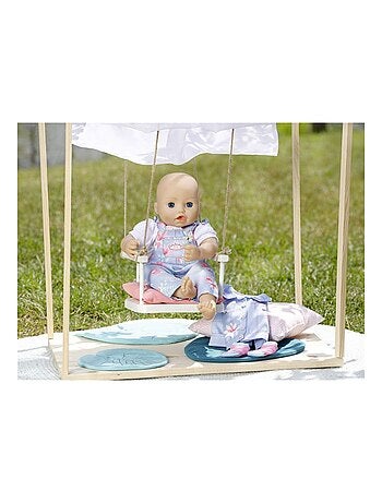 Baby Annabell Active Deluxe Jeans 43cm avec veste, chemise, pantalon et chaussettes.