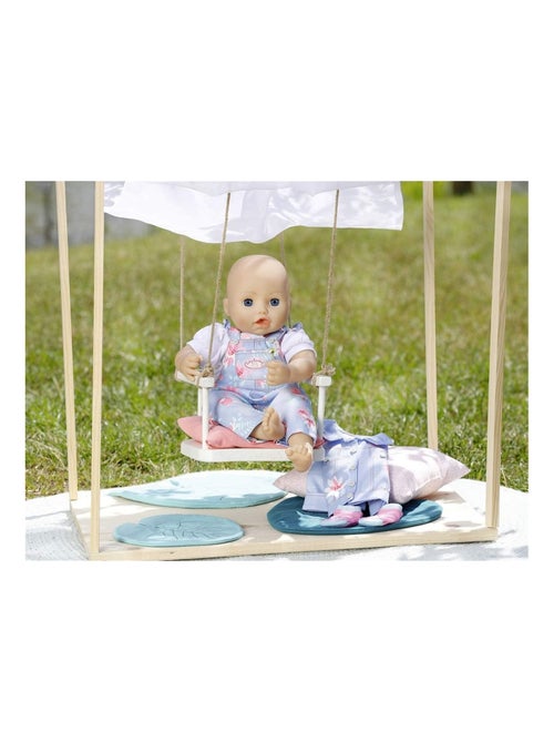 Baby annabell active deluxe jeans 43cm avec veste, chemise, pantalon et chaussettes. - Kiabi