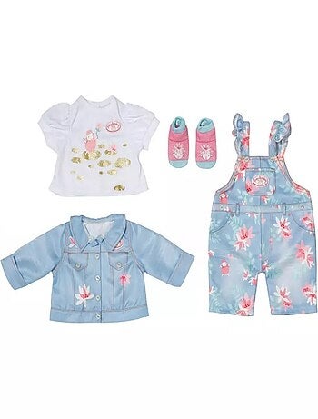 Baby Annabell Active Deluxe Jeans pour poupée de 43 cm
