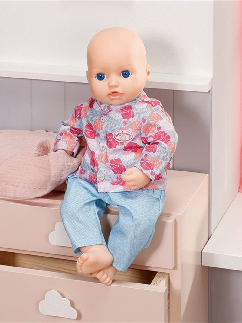 Baby Annabell Active Jeans Bleu 43 cm Multicolore - Kiabi