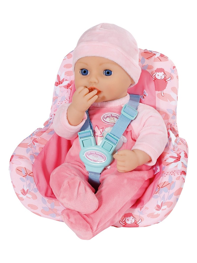 Baby Annabell Active Siège de voiture Rose - Kiabi