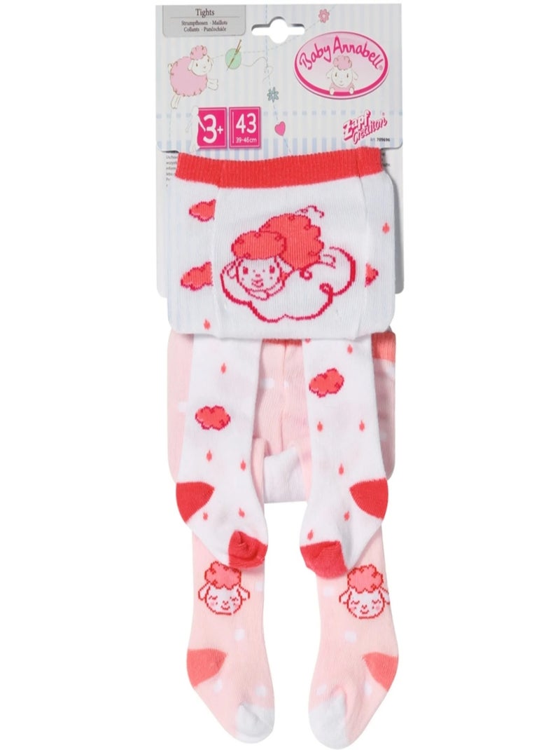 Baby Annabell collants 43cm, 1 x pack de 2 Multicolore - Kiabi