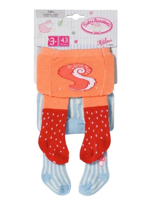 Baby Annabell collants 43cm, 1 x pack de 2 - Kiabi