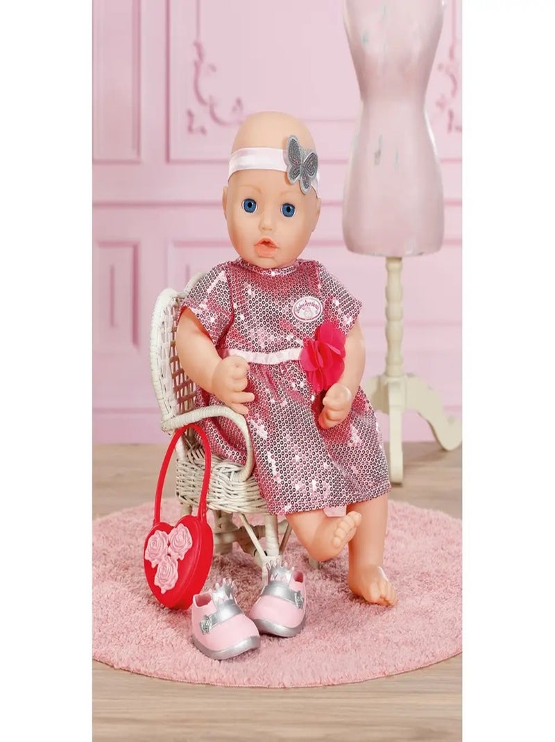 Baby Annabell Deluxe Tenue Glamour 43 cm Multicolore - Kiabi