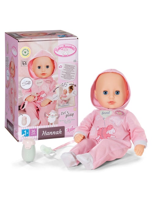 Baby Annabell Hannah joue avec moi 36 cm - Kiabi