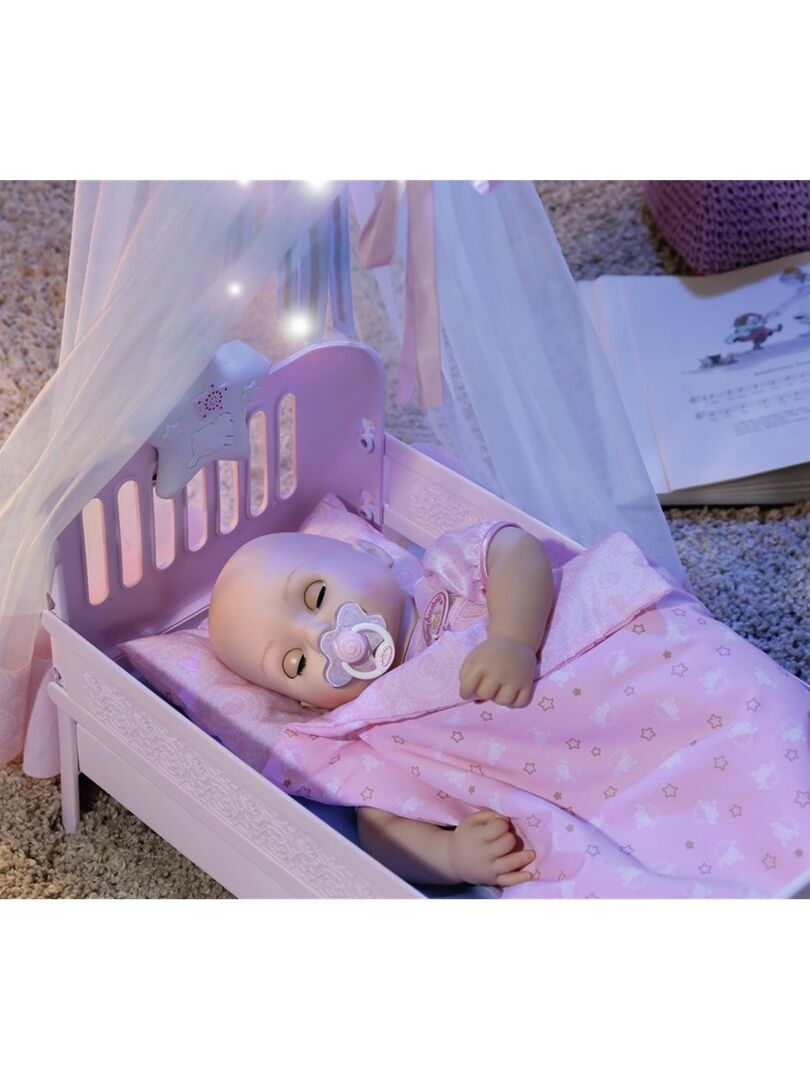 Sacco A Pelo Baby Annabell Sweet Dreams - Per Bambole Fino A 43 Cm, Brilla Al Buio, Dai 3 Anni - Foto 7