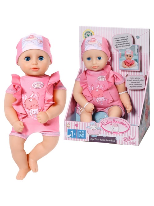 Baby Annabell My First Bath Poupée Annabell 30 cm - Kiabi