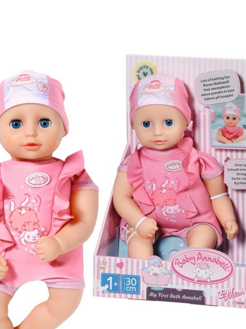Baby Annabell My First Bath Poupée Annabell 30 cm - Kiabi