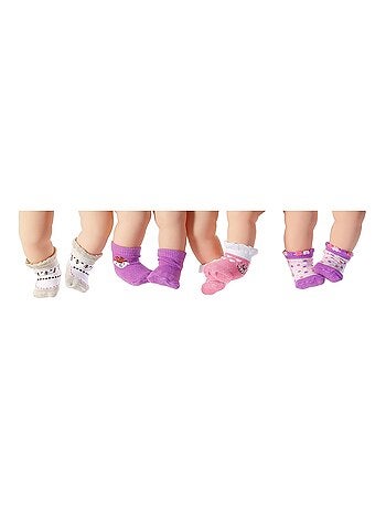 BABY Annabell Paire de chaussettes pour poupée de 43cm