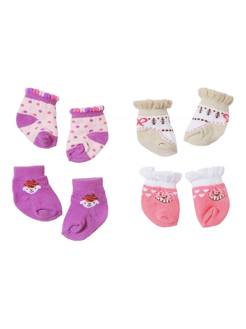 BABY Annabell Paire de chaussettes pour poupée de 43cm Multicolore - Kiabi
