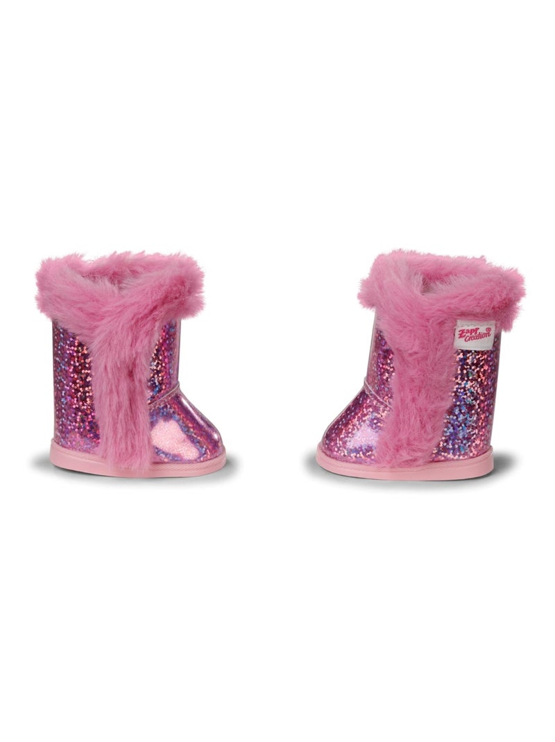 BABY born - Bottes à paillettes Bleu - Kiabi