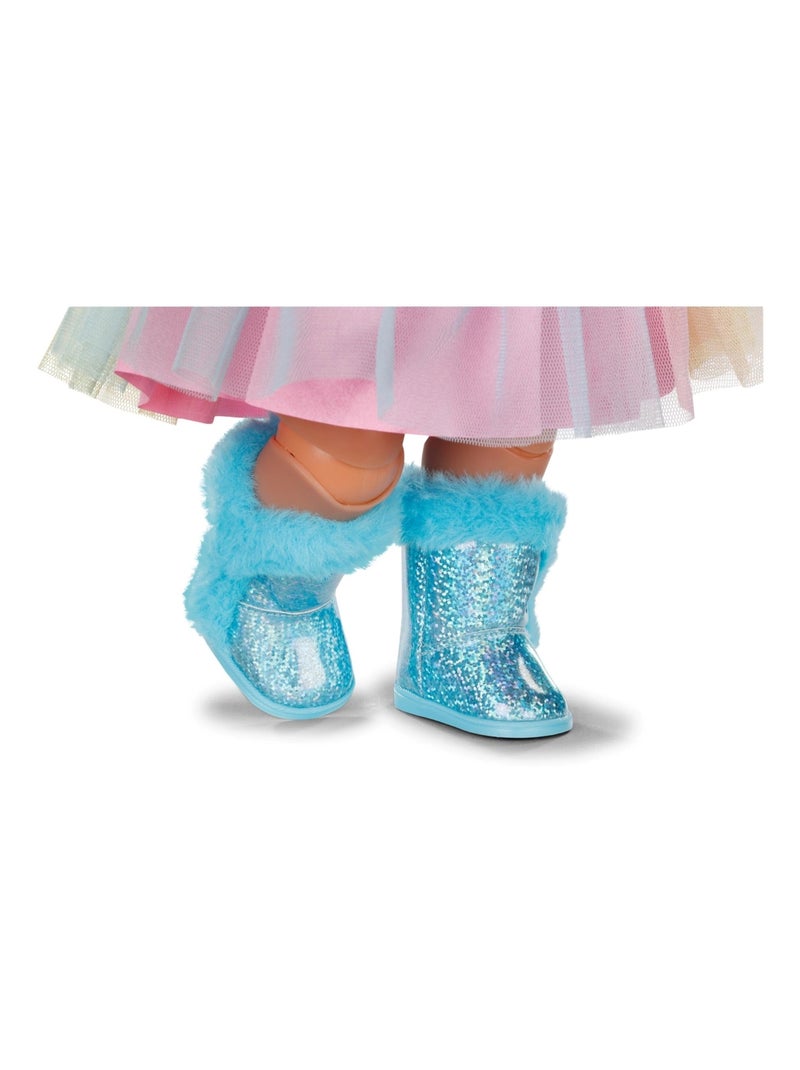BABY born - Bottes à paillettes Bleu - Kiabi