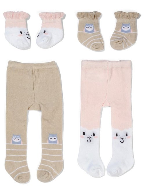 BABY born - Chaussettes et collants Moutons pour poupée de 43 cm - Kiabi