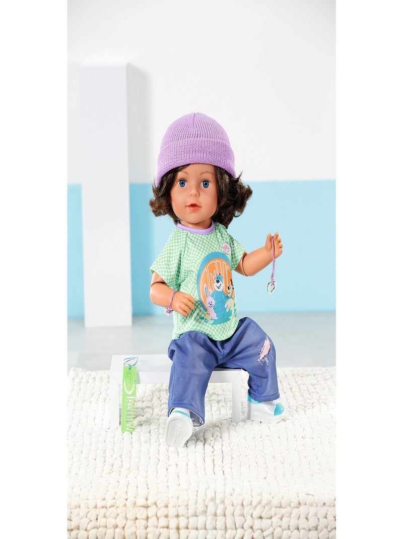 BABY born - Tenue Brother Play & Style - 43cm Violet - Kiabi