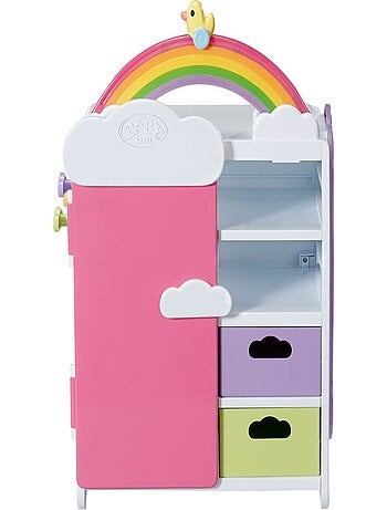 Baby born Armoire arc-en-ciel pour poupées