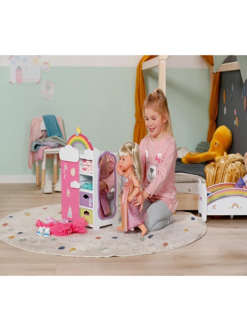 Baby born Armoire arc-en-ciel pour poupées - Kiabi