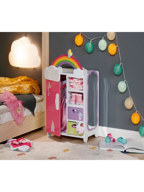 Baby born Armoire arc-en-ciel pour poupées - Kiabi