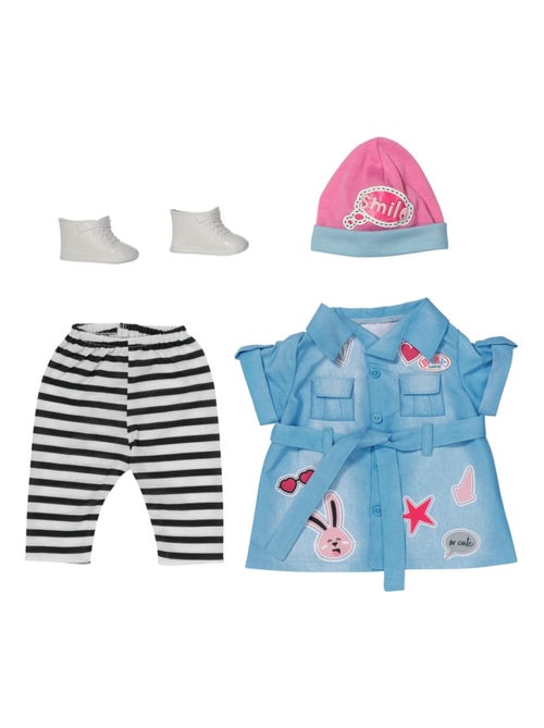 Baby born BABY born Deluxe Robe en jeans pour poupées de 43 cm - Kiabi
