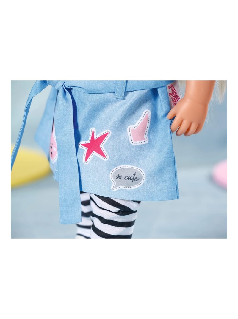 Baby born BABY born Deluxe Robe en jeans pour poupées de 43 cm Multicolore - Kiabi