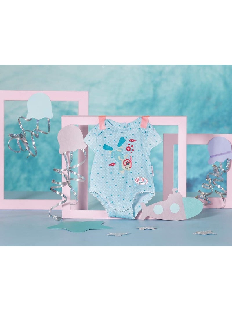 BABY born Body Bleu 43 cm Bleu - Kiabi