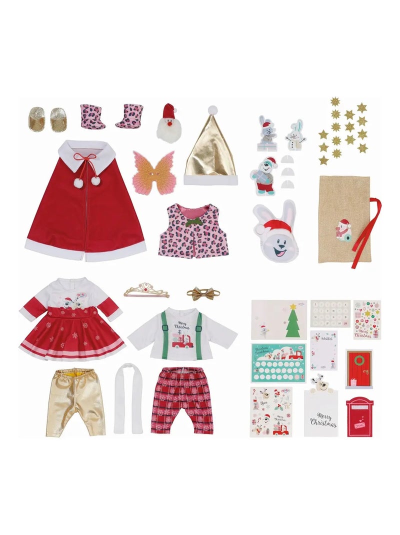 Baby born Calendrier de l'Avent avec 24 surprises Multicolore - Kiabi