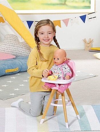 BABY Born Chaise haute pour poupée de 43 cm