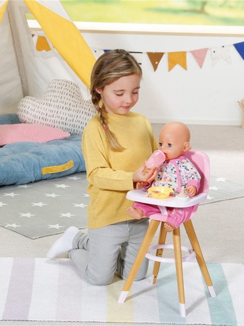 BABY Born Chaise haute pour poupée de 43 cm Multicolore - Kiabi