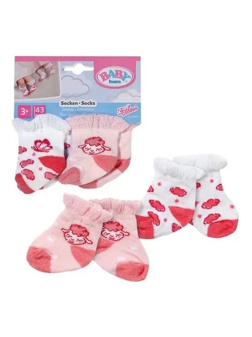BABY born Chaussettes agneau pour poupée de 43 cm - Kiabi