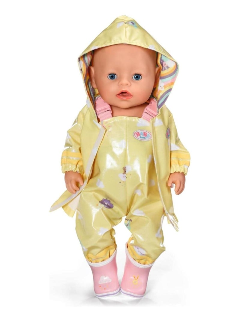 BABY born Deluxe - Tenue de pluie Jaune - Kiabi