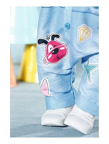 Baby born Deluxe Combinaison en jean pour poupée 43cm
