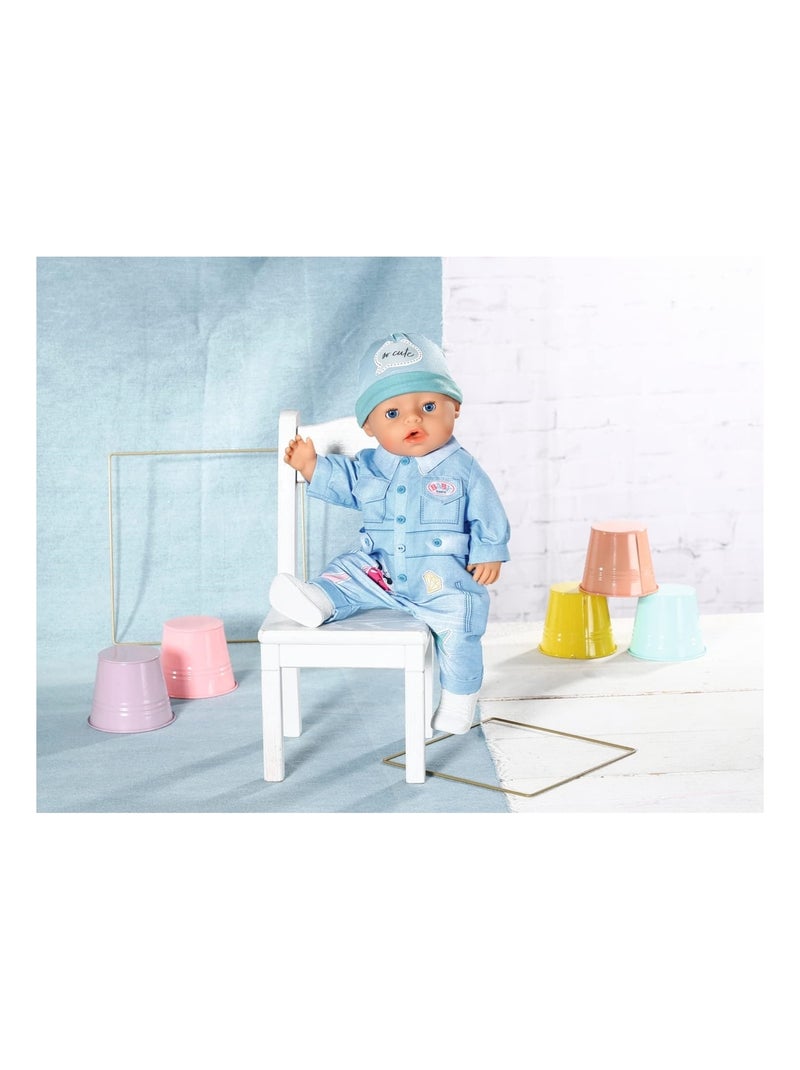 Baby born Deluxe Combinaison en jean pour poupée 43cm Multicolore - Kiabi