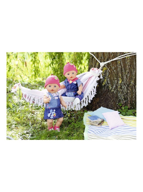 Baby born Deluxe Jeans Outfit 43 cm - Kiabi Baby born Deluxe Jeans Outfit 43 cm - Kiabi