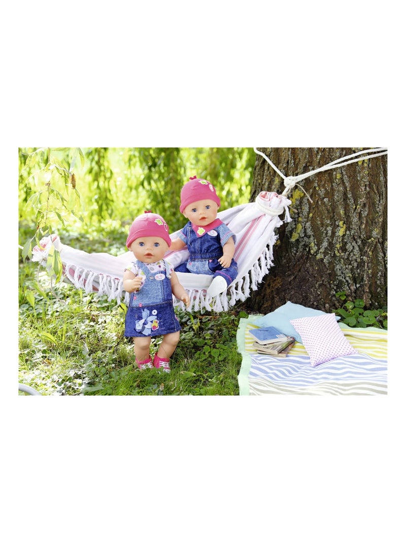 Baby born Deluxe Jeans Outfit 43 cm Multicolore - Kiabi