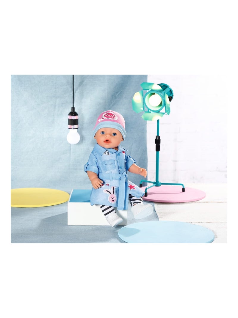 Baby born Deluxe Robe en Jean pour poupée de 43 cm Multicolore - Kiabi