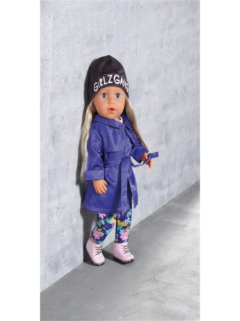 Baby born Deluxe Set pour les jours froids 43 cm Violet - Kiabi