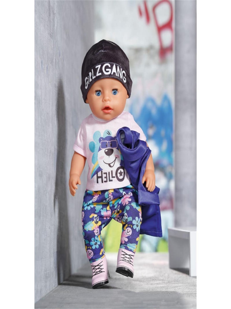 Baby born Deluxe Set pour les jours froids 43 cm Violet - Kiabi