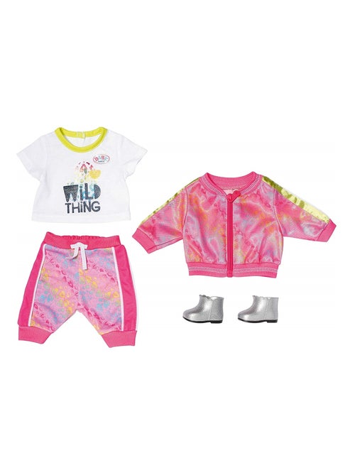 BABY Born Deluxe Trendiges Pink Set 43cm - Kiabi