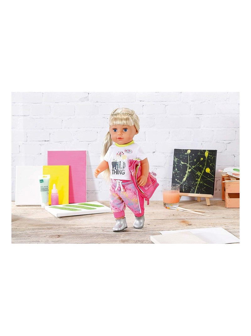 BABY Born Deluxe Trendiges Pink Set 43cm Multicolore - Kiabi