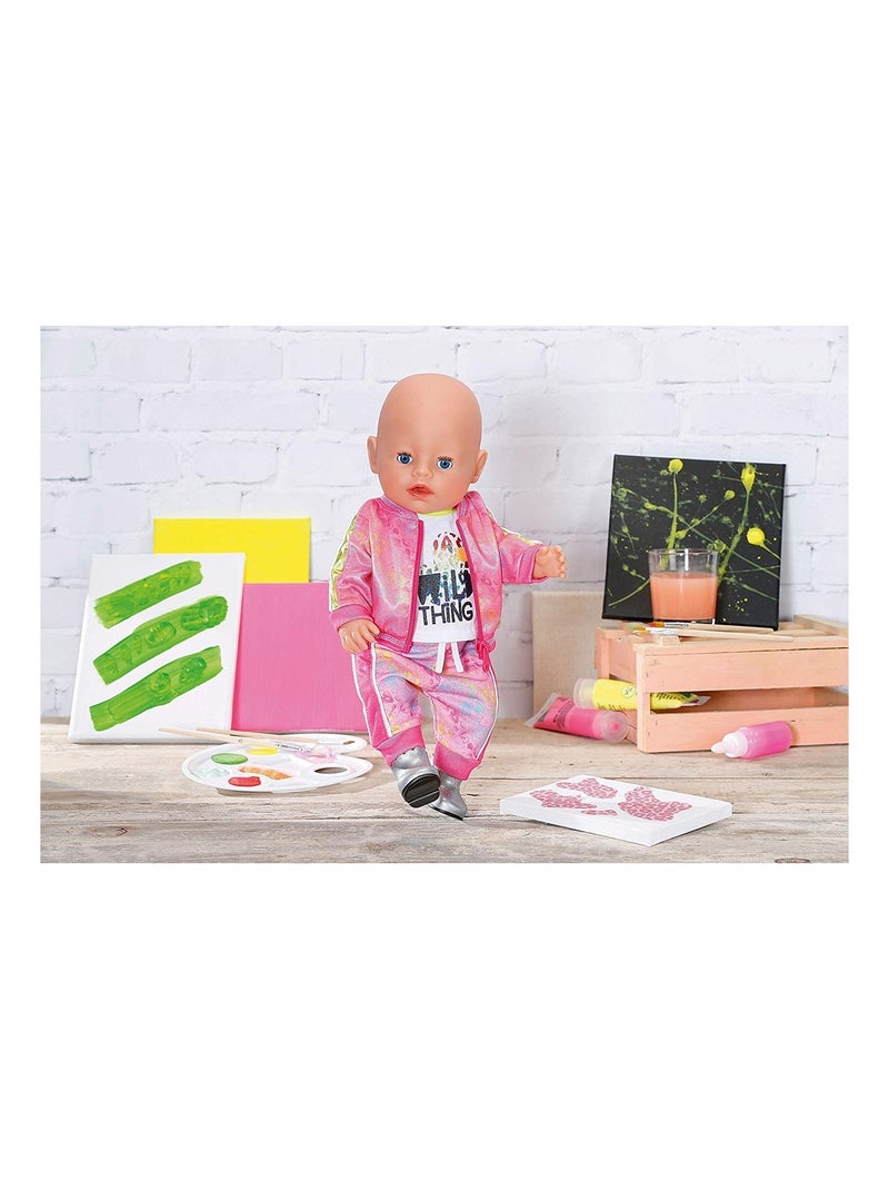 BABY Born Deluxe Trendiges Pink Set 43cm Multicolore - Kiabi
