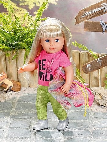 BABY Born Ensemble de pluie Arc-en-ciel luxueux et branché pour poupée de 43 cm