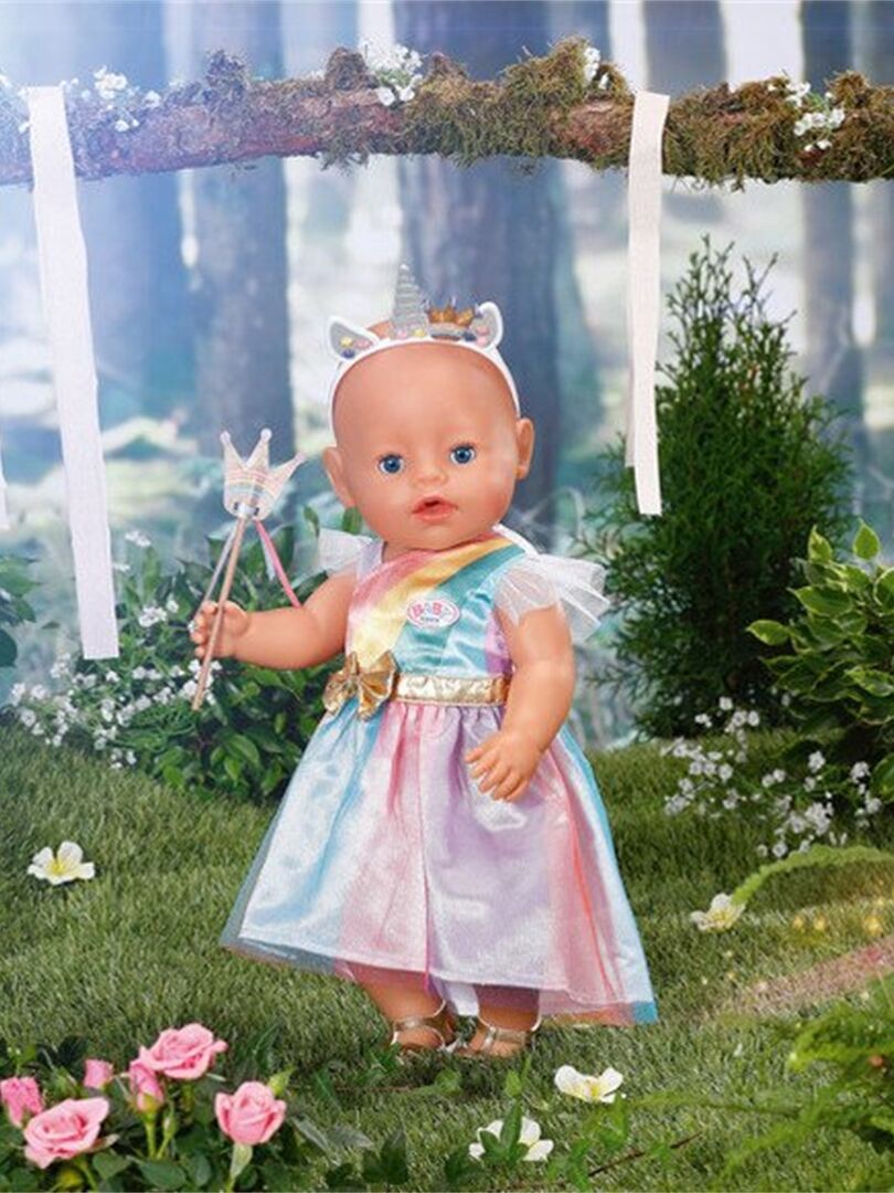 Baby born Fantasy Deluxe Princesse vêtements pour poupée 43 cm - N