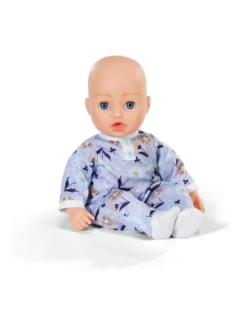 Baby born Grenouillère à motif floral 43 cm Bleu - Kiabi