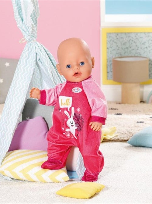 Baby born Grenouillère rose 43cm - Kiabi