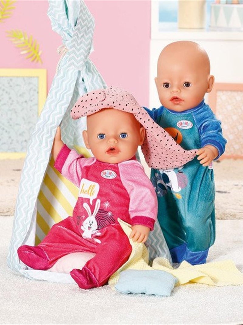 Baby born Grenouillère rose 43cm Rose - Kiabi