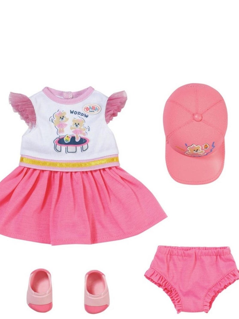 Baby born Jardin d'enfants Ensemble Tenue et Casquette 36 cm N/A - Kiabi