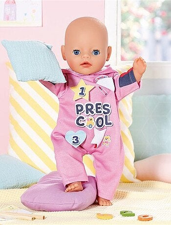 BABY born Kindergarten Combinaison une pièce et badges pour les poupées de 36cm