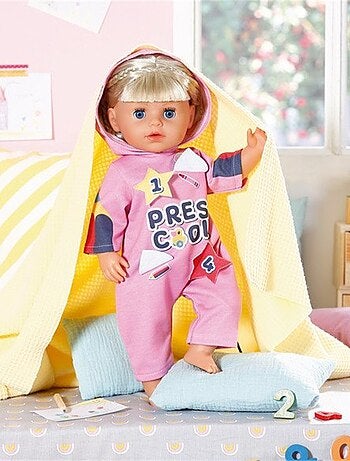 BABY born Kindergarten Combinaison une pièce et badges pour les poupées de 36cm