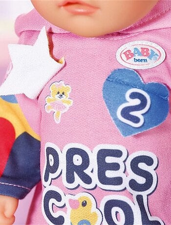 BABY born Kindergarten Combinaison une pièce et badges pour les poupées de 36cm
