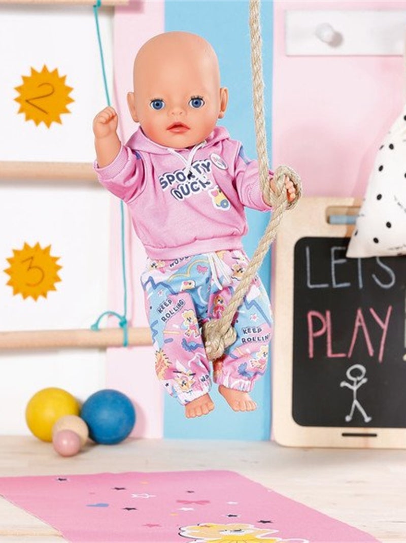 BABY born Kindergarten Tenue de sport pour les poupées de 36cm Rose - Kiabi